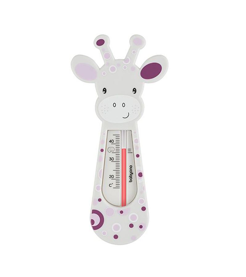 Θερμόμετρο μπάνιου BabyOno Giraffe, χρώμα  μωβ BN776/02