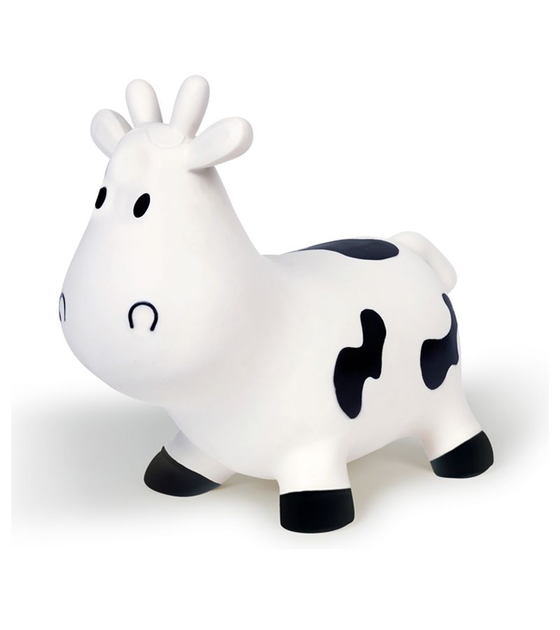 Χοπ Χοπ BS TOYS Jumping Cow, χρώμα λευκό