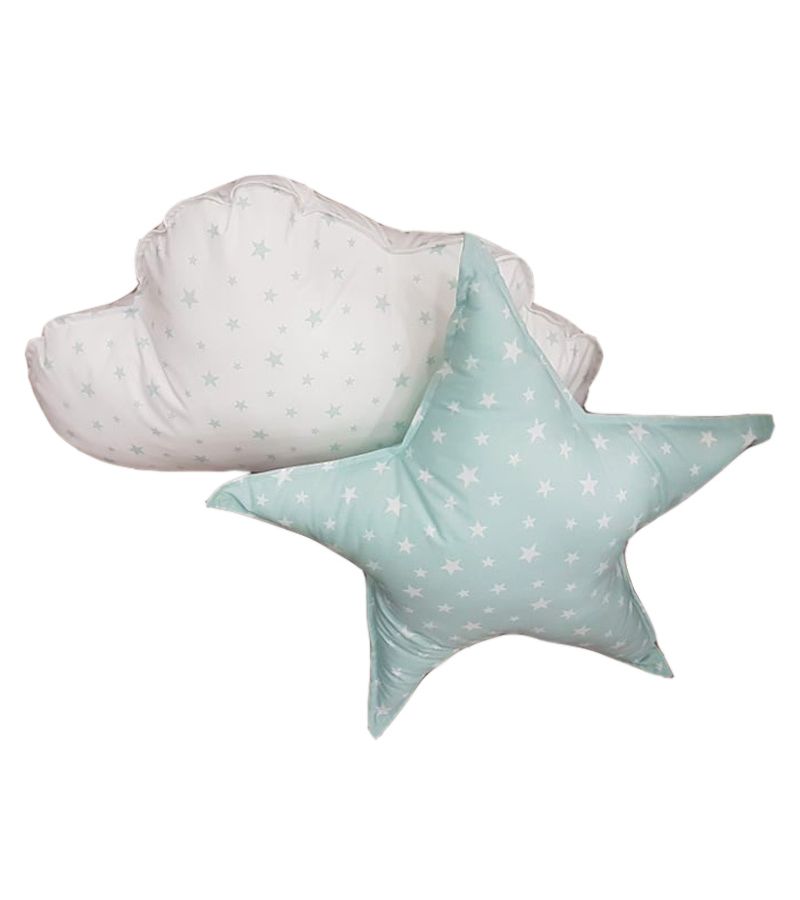 Σετ Διακοσμητικά μαξιλαράκια FUNNA BABY Aqua Mint