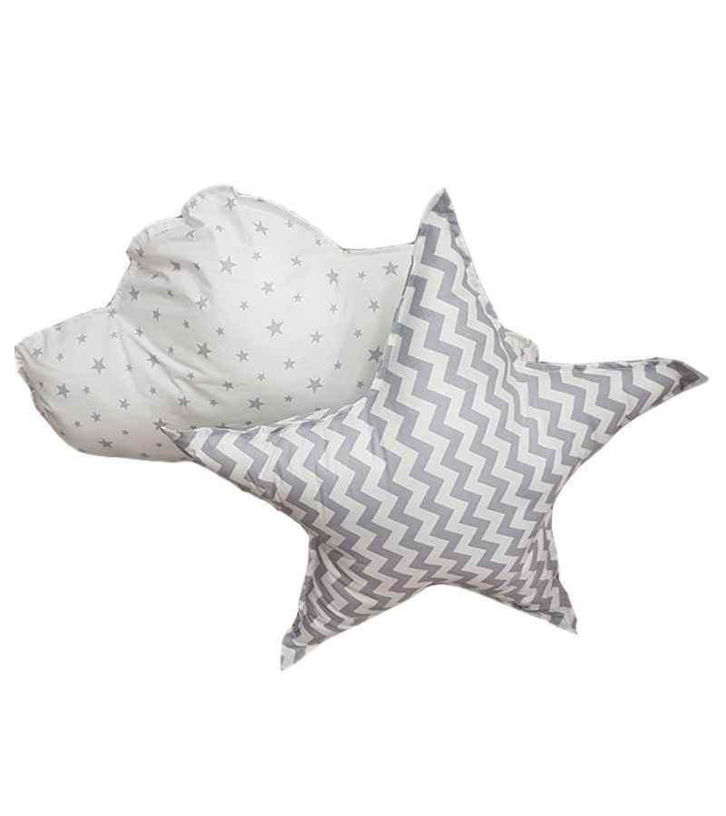 Σετ Διακοσμητικά μαξιλαράκια FUNNA BABY Paloma Grey