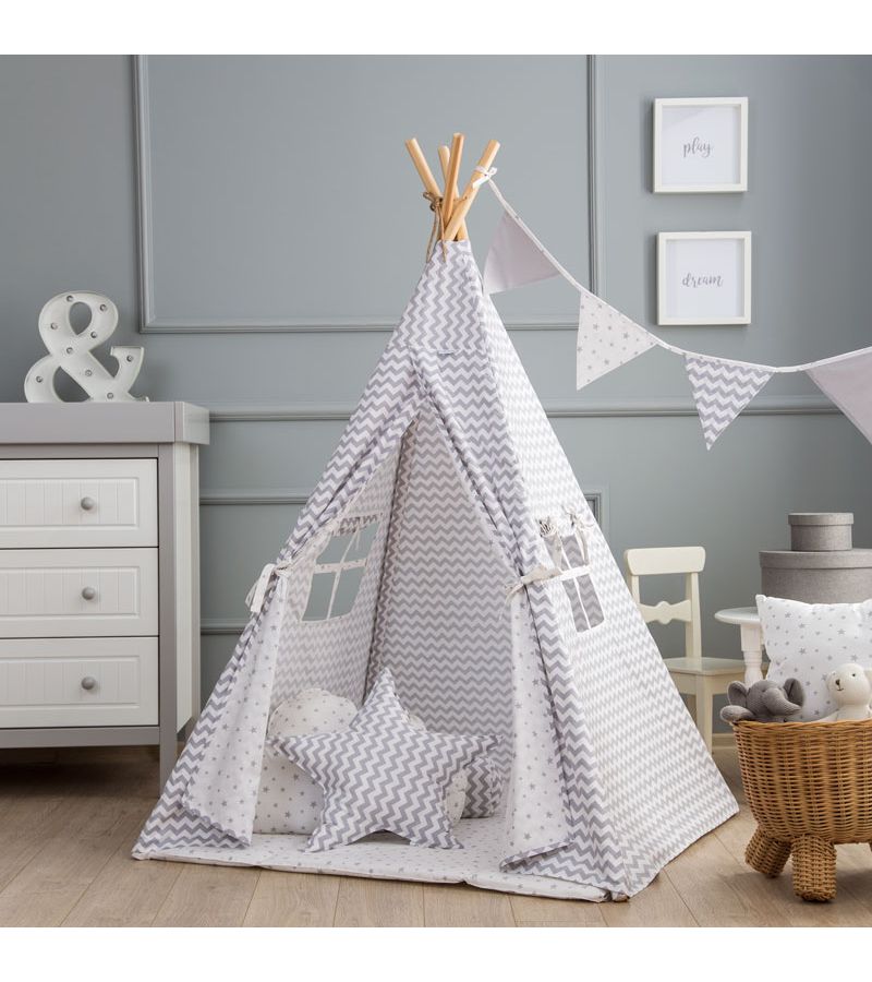 Σετ Διακοσμητικά μαξιλαράκια FUNNA BABY Paloma Grey