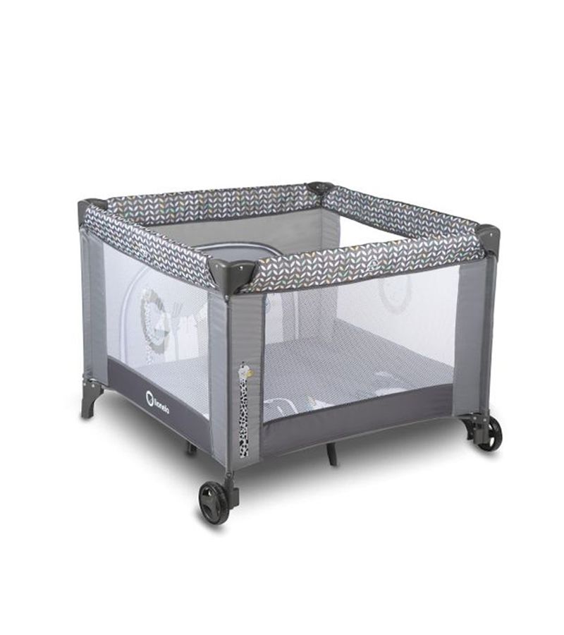Πάρκοκρέβατο LIONELO Sofie Grey Scandi