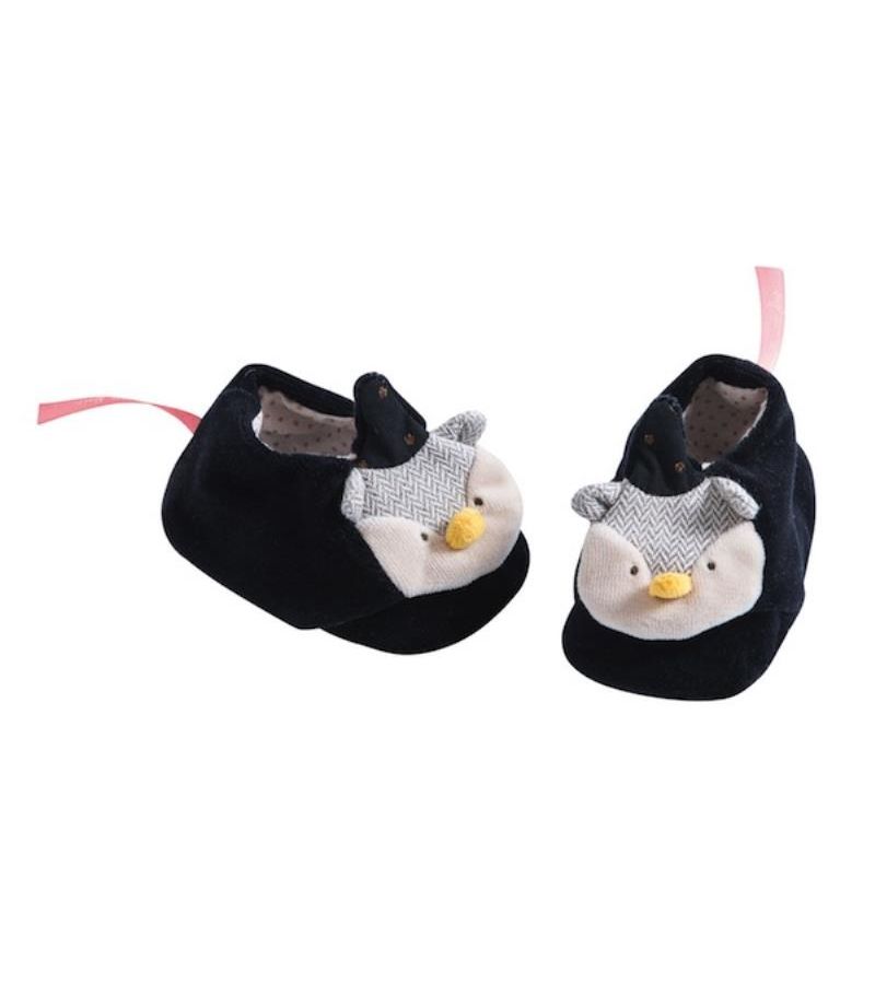 Καλτσοπαντοφλάκια Moulin Roty Owl 664012 (0-6 μηνών)