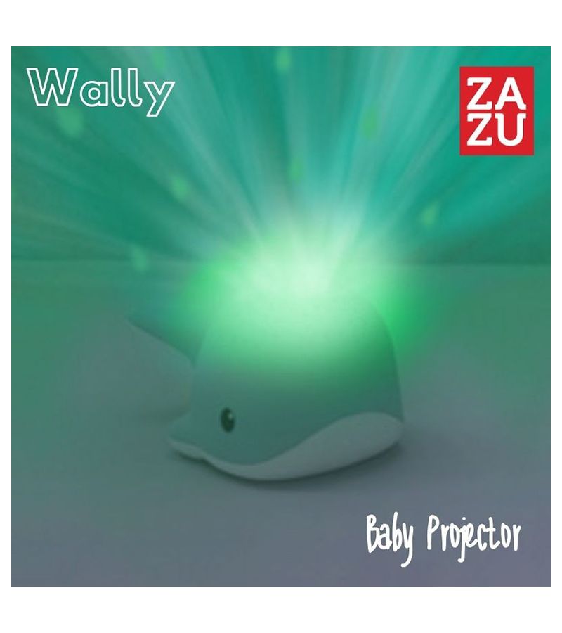 Wally προβολέας ύπνου Ωκεανού με λευκούς ήχους Φάλαινα ZAZU ZA-WALLY-01