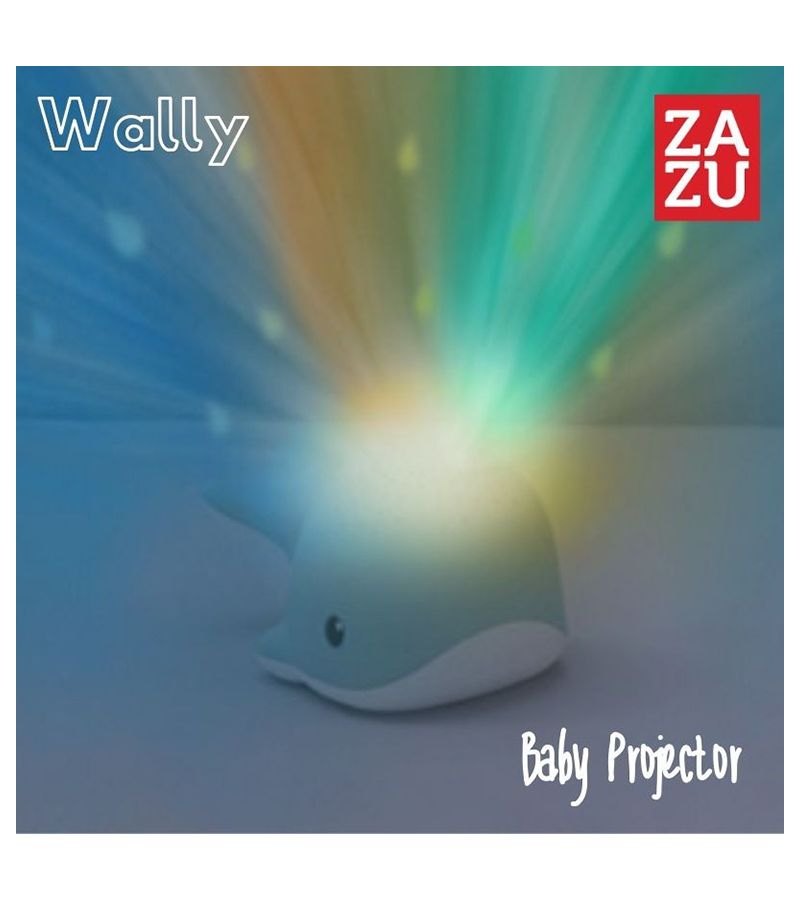 Wally προβολέας ύπνου Ωκεανού με λευκούς ήχους Φάλαινα ZAZU ZA-WALLY-01