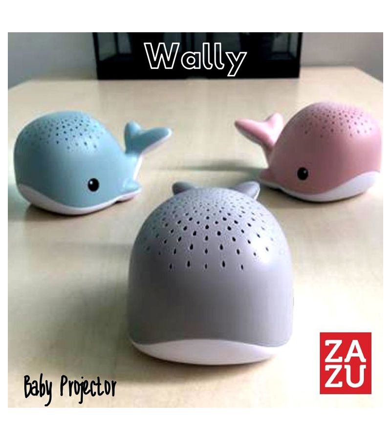 Wally προβολέας ύπνου Ωκεανού με λευκούς ήχους Φάλαινα ZAZU ZA-WALLY-01