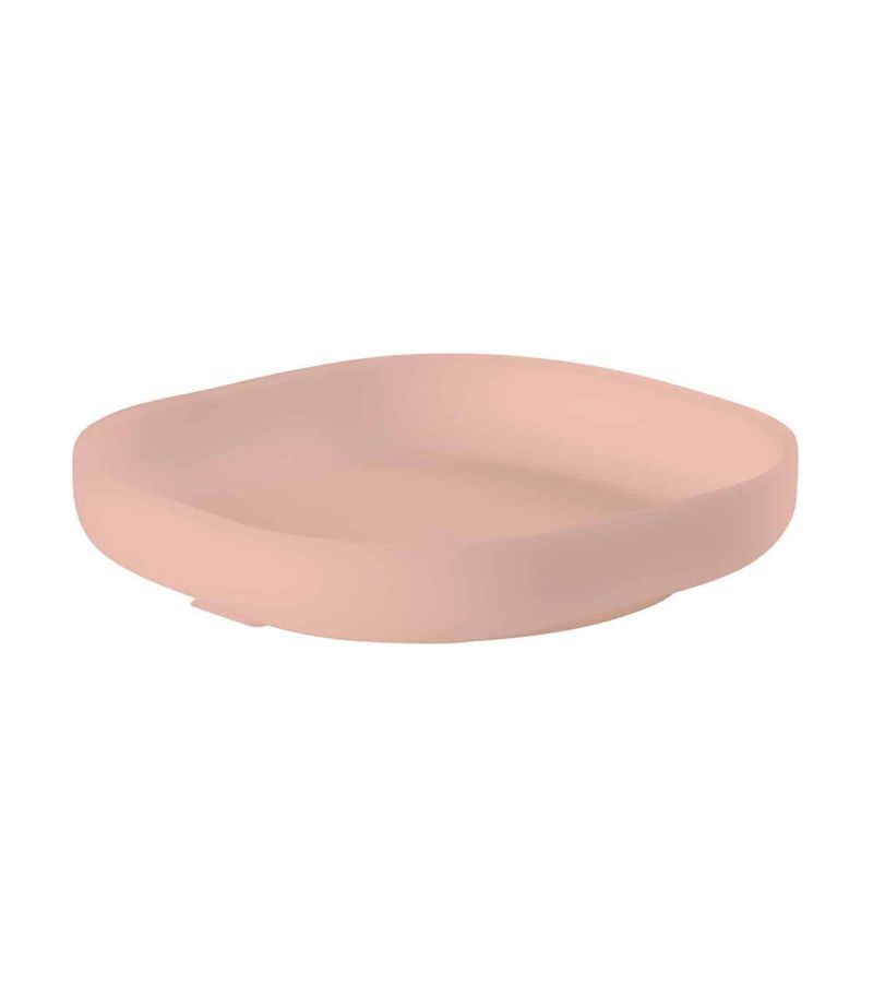 Εκπαιδευτικό Πιάτο από Σιλικόνη ΒΕΑΒΑ Light Pink 913431