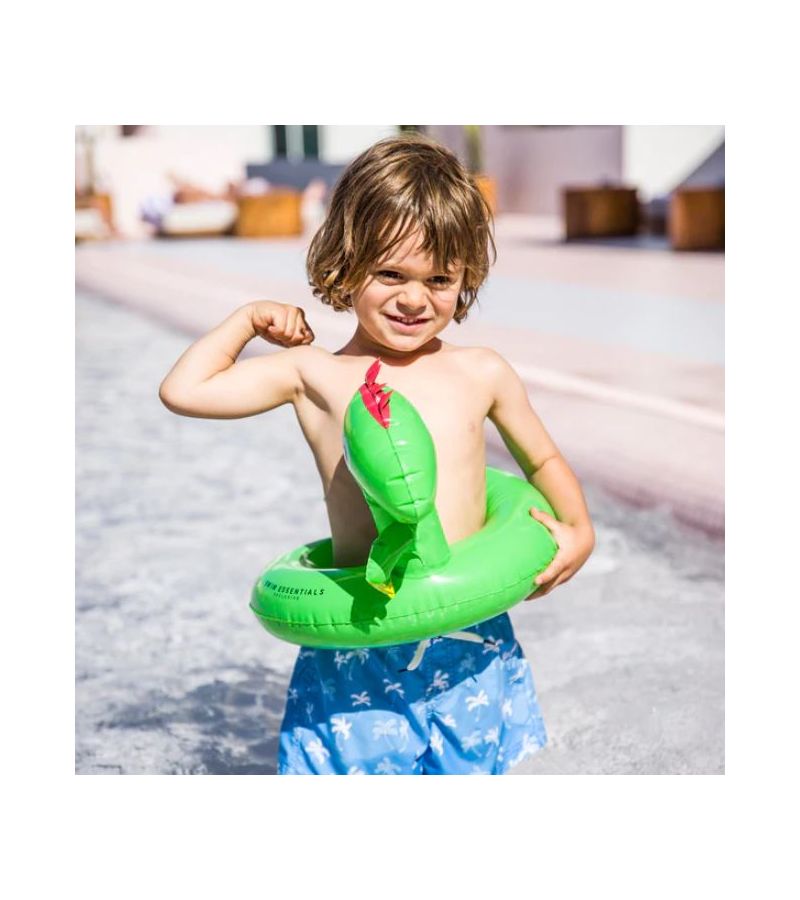 SWIM ESSENTIALS Σωσίβιο Ø56εκ. για παιδιία από 3 ετών -Splitring Dinosaur SWE-2020SE05