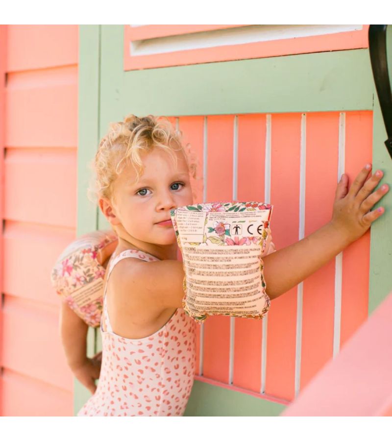 SWIM ESSENTIALS Μπρατσάκια για παιδιά από 0-2 ετών Pink Blossom SWE-2020SE759