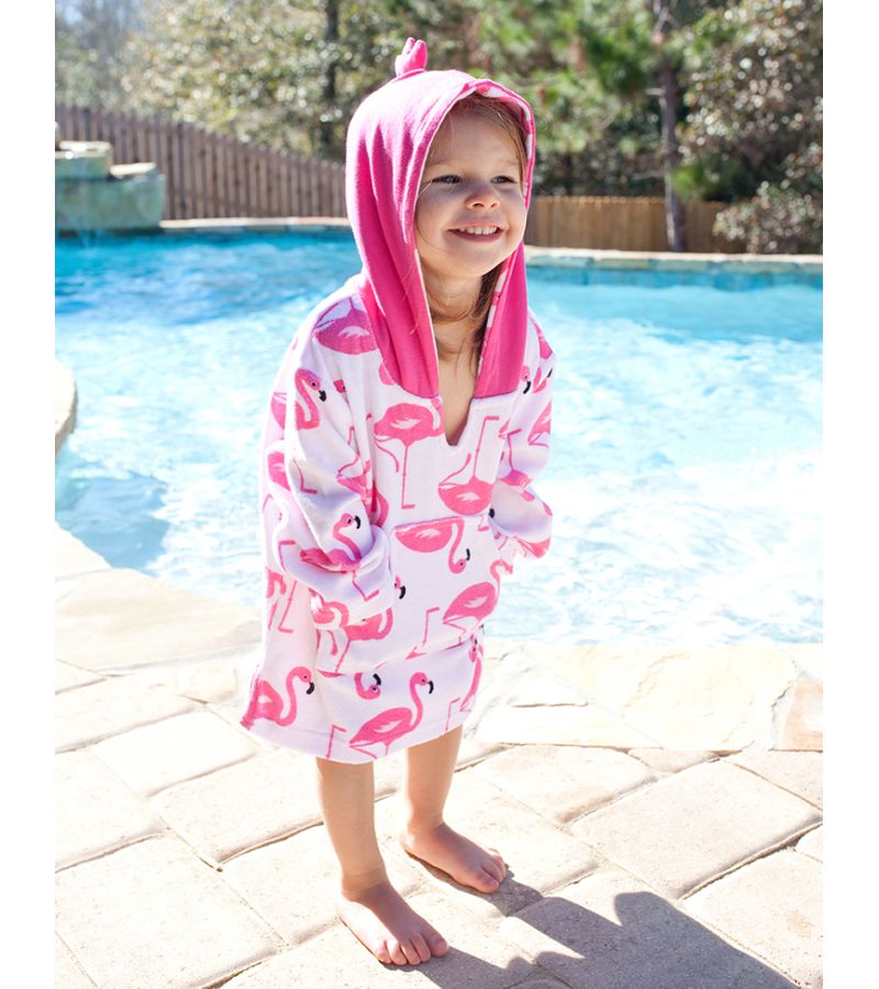 ZOOCCHINI Swim Coverup UPF50+ Φλαμίνγκο Ροζ από 1 έως 2 ετών