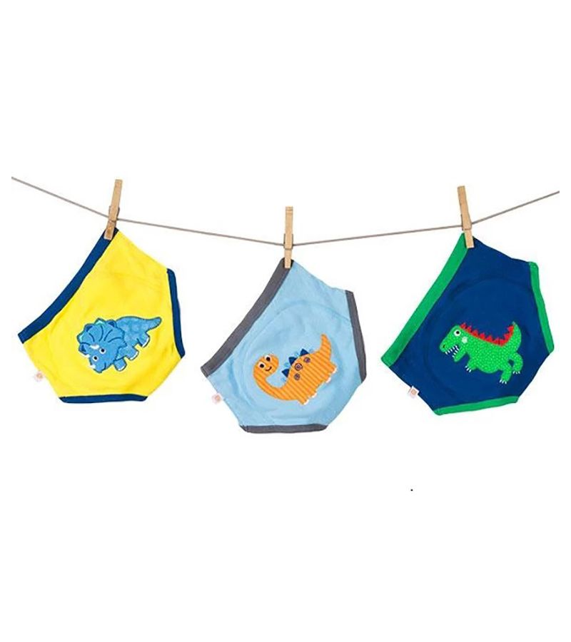 ZOOCCHINI Εκπαιδευτικά Βρακάκια Jurassic Pals 3τμχ