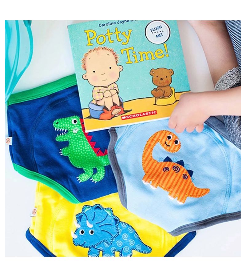 ZOOCCHINI Εκπαιδευτικά Βρακάκια Jurassic Pals 3τμχ