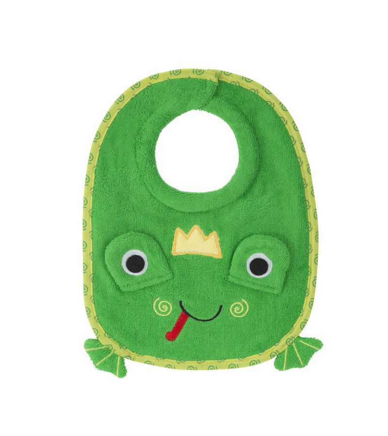 100% Cotton Σαλιάρα – Flippy the Frog ZOOCCHINI