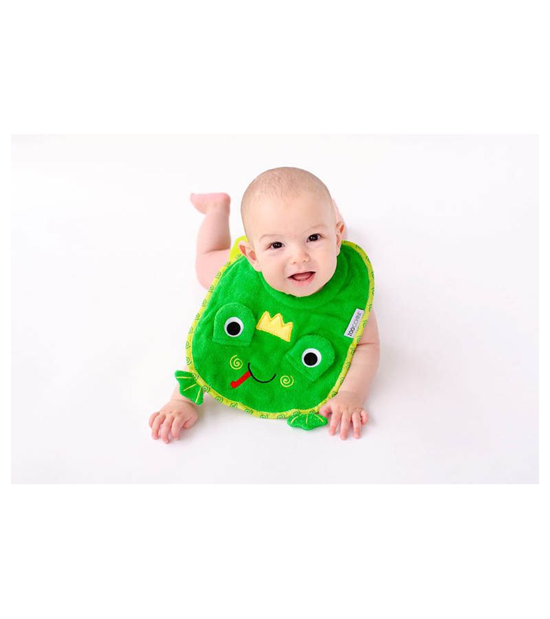 100% Cotton Σαλιάρα – Flippy the Frog ZOOCCHINI