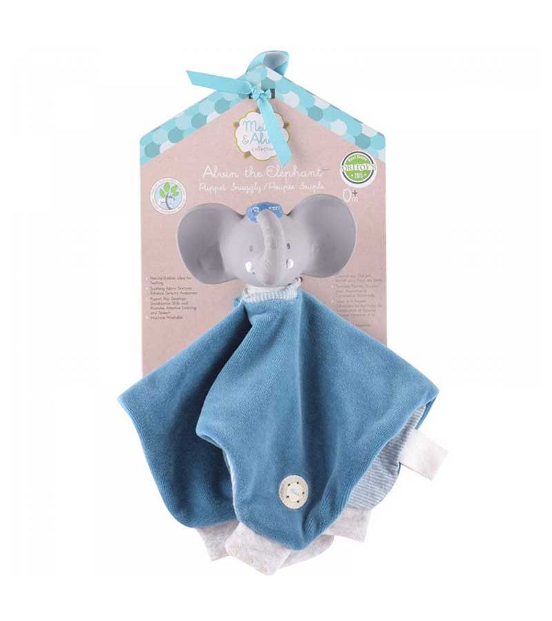 MEIYA & ALVIN Μασητικό Παιχνίδι Comforter Alvin The Elephant MA78106