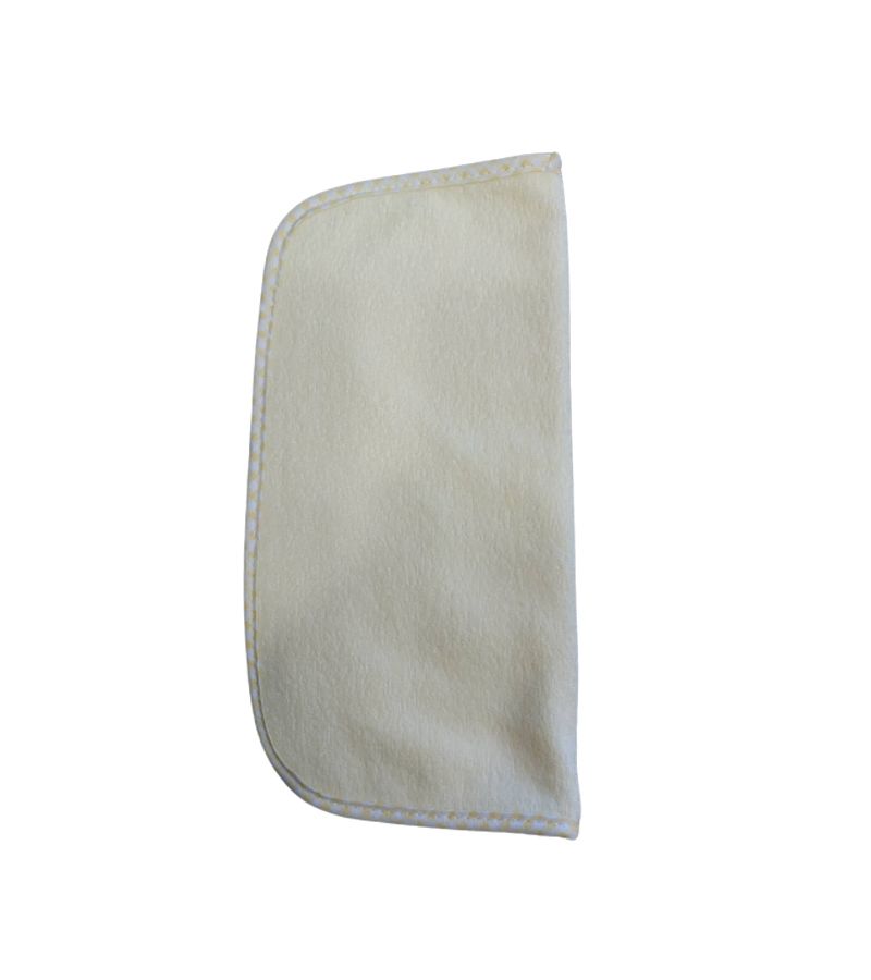 Λαβέτα FIGLIO BINO φροτέ χρωματιστό διπλό με ρέλι Κίτρινο 27x27cm 25-04