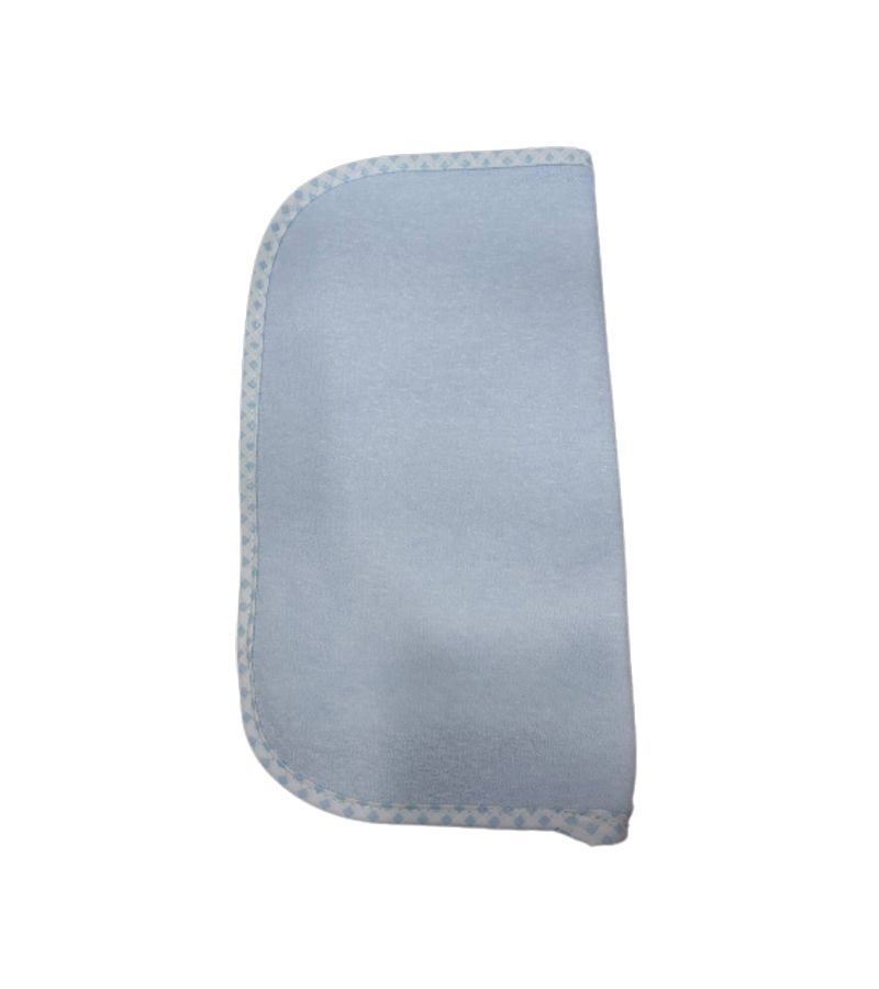 Λαβέτα FIGLIO BINO φροτέ χρωματιστό διπλό με ρέλι Μπλε 27x27cm 25-04