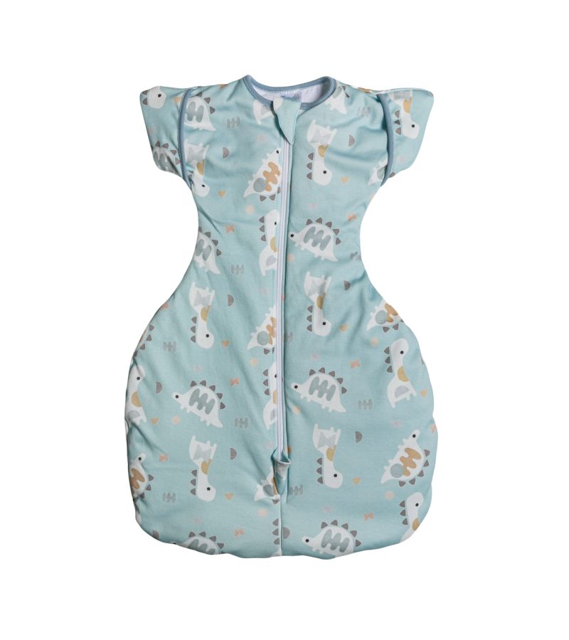 Υπνόσακος Swaddle – Arms Up Transition TENDER 0.5 Tog Dino Σιελ 27761