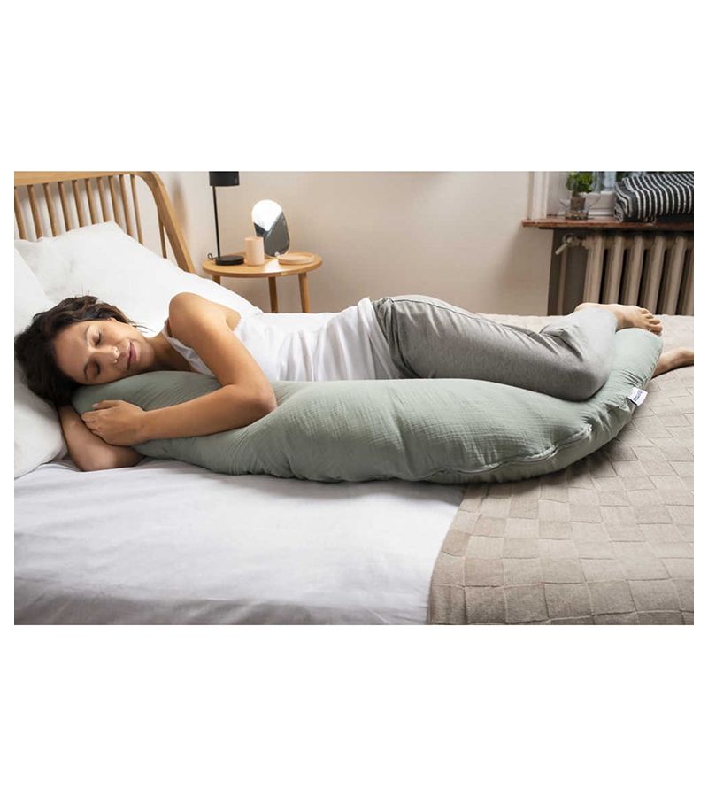 Μαξιλάρι θηλασμού DOOMOO BASICS Comfy Big Tetra Green
