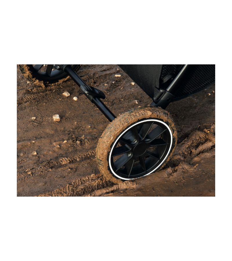 Καρότσι PALI Wizard-e Premium Edition Black Chrome Frame