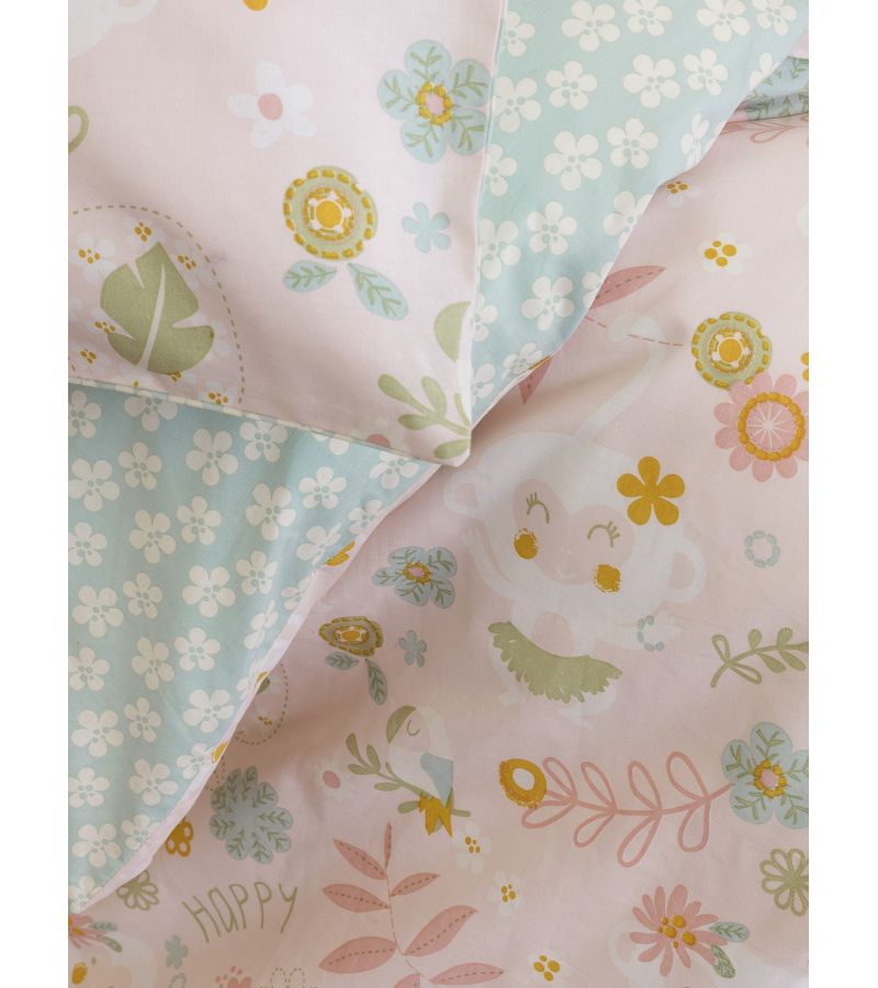 Σετ σεντόνια κούνιας 120x170 ΝΙΜΑ Happy Monkey 30993