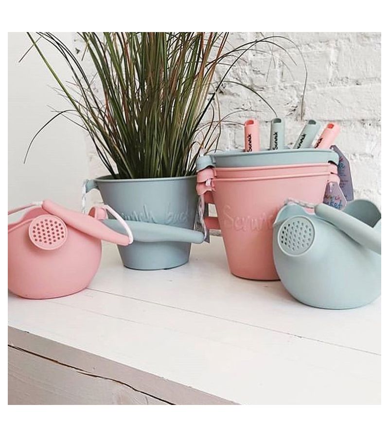 SCRUNCH Ποτιστήρι από ανακυκλώσιμη σιλικόνη Duck Egg Blue SCR-110031