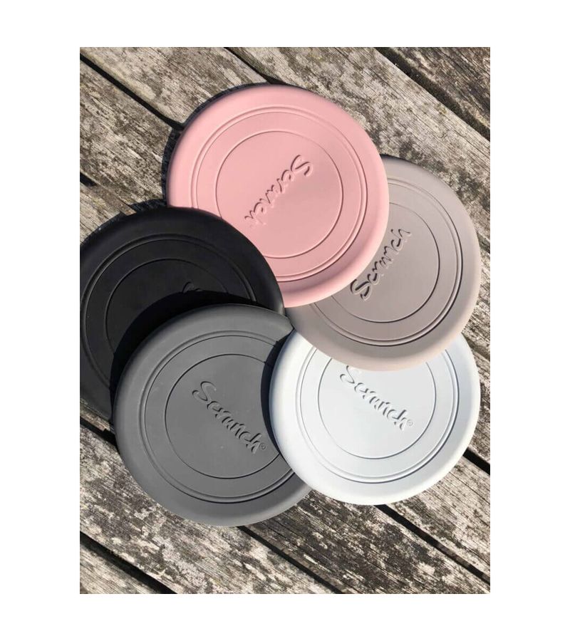 SCRUNCH Φρίσμπι από ανακυκλώσιμη σιλικόνη Dusty Rose SCR-110082