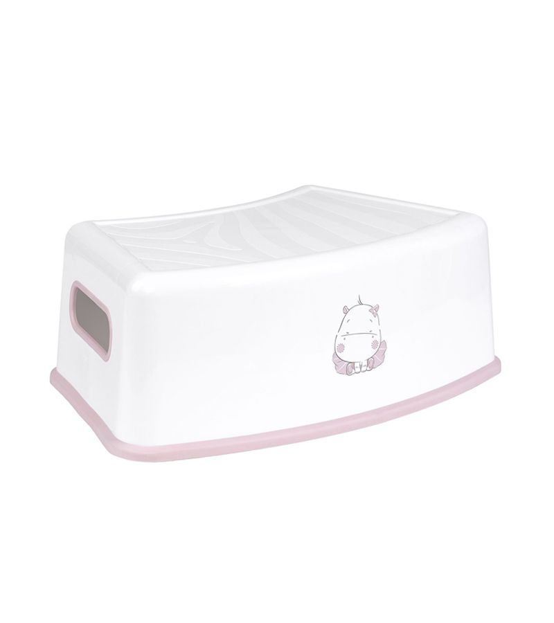Σκαλοπατάκι Βοηθητικό KIKKABOO Hippo Pink 31405010002