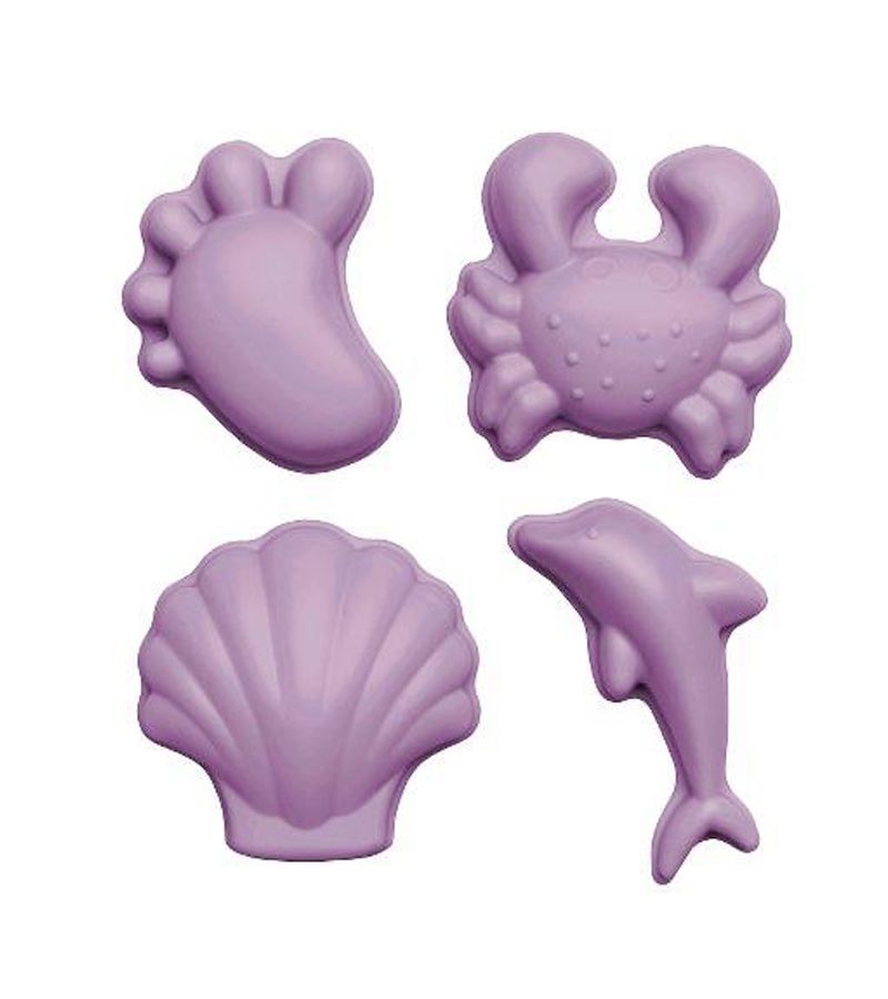SCRUNCH Καλούπια από ανακυκλώσιμη σιλικόνη Light Purple (4 Τεμάχια) SCR-110048