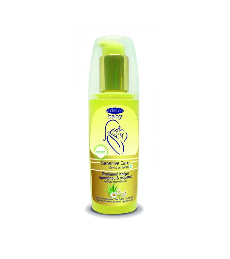 Sensitive Care Ενυδατική Κρέμα προσώπου κ σώματος ADELCO BABY 110ml 32-01-2902