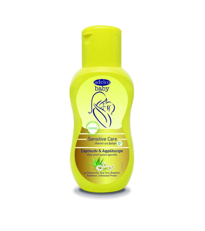 Sensitive Care Σαμπουάν & Αφρόλουτρο ADELCO BABY 300ml 32-01-2905
