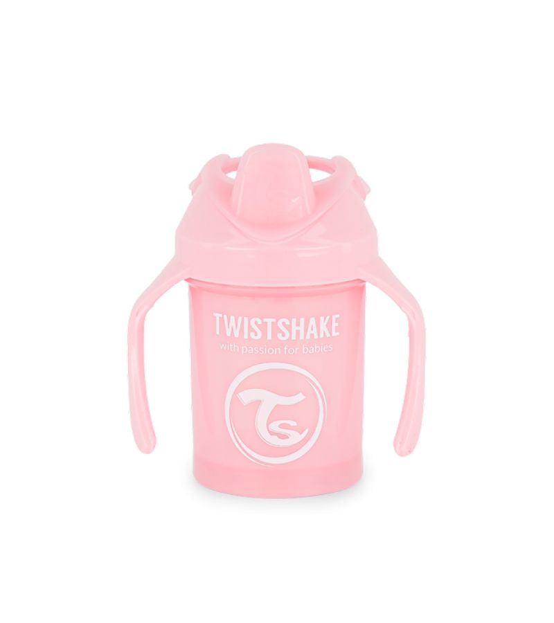 Εκπαιδευτικό κύπελλο Mini Cup 230ml 4+ Μηνών TWISTSHAKE Pastel Pink 32-08-78267