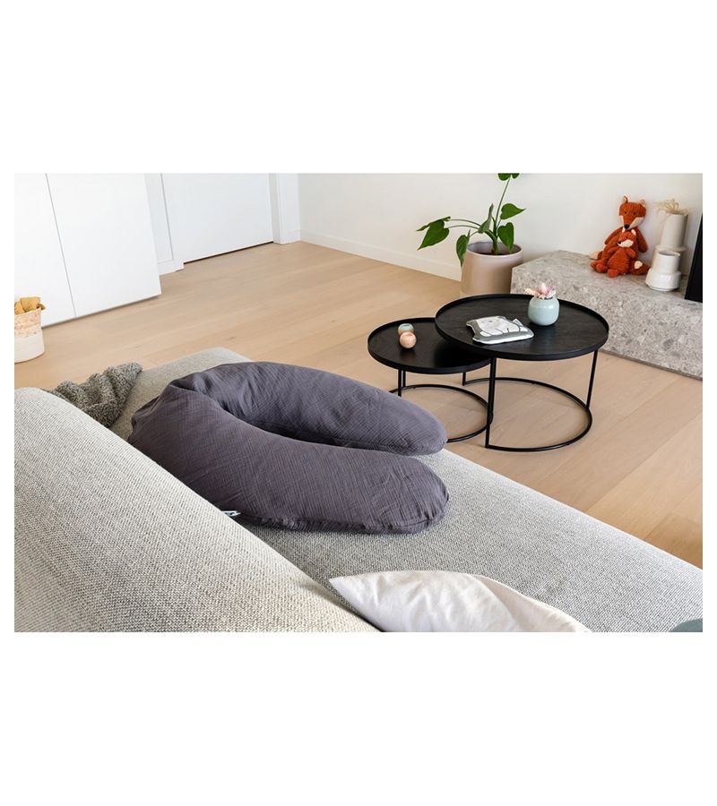 Μαξιλάρι θηλασμού DOOMOO BASICS Comfy Big Tetra Grey