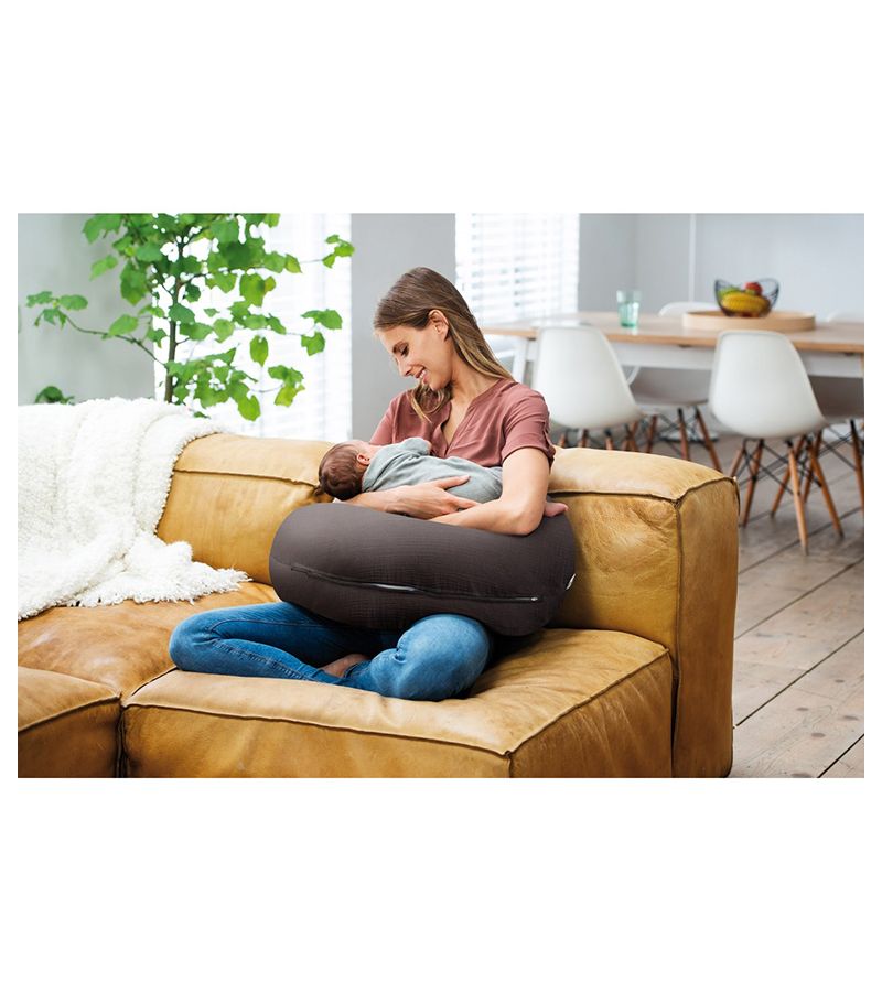 Μαξιλάρι θηλασμού DOOMOO BASICS Comfy Big Tetra Grey