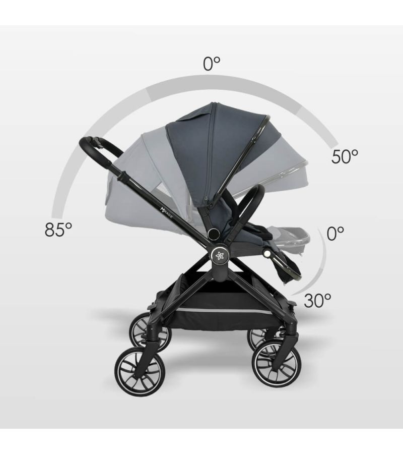 Πολυκαρότσι 2 σε 1 BEBE STARS Mirage Olive 331-189
