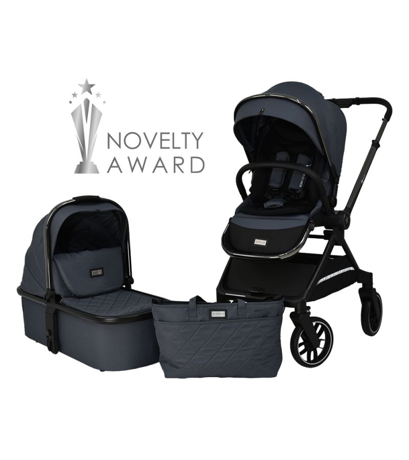 Πολυκαρότσι 2 σε 1 BEBE STARS Mirage Grey 331-188