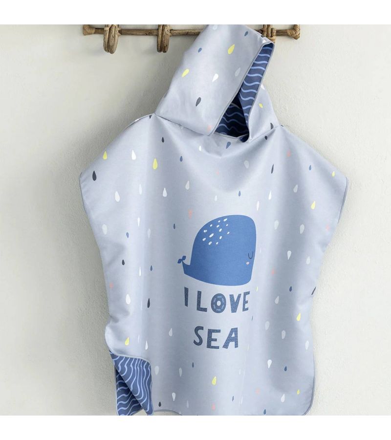 Μπουρνούζι Poncho NIMA Message in a Bottle 3-5 ετών 33337