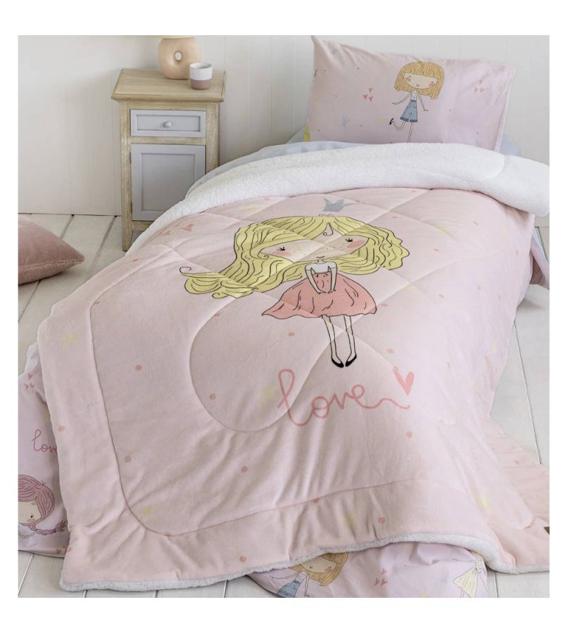 Κουβερτοπάπλωμα Μονό 160x220 NIMA Lovely 33976
