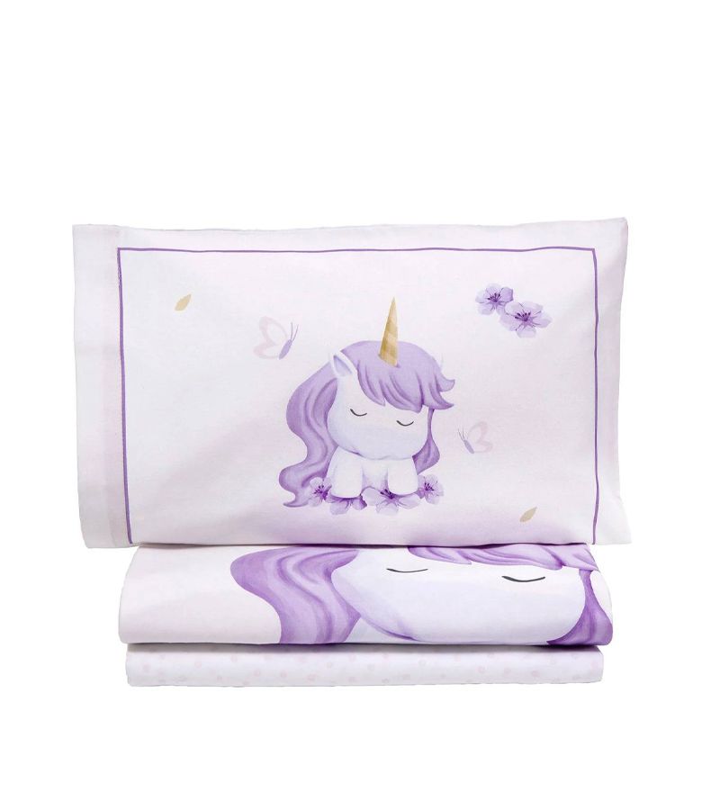 Σετ Παπλωματοθήκη κούνιας NIMA Magical Unicorn 110x145 34376