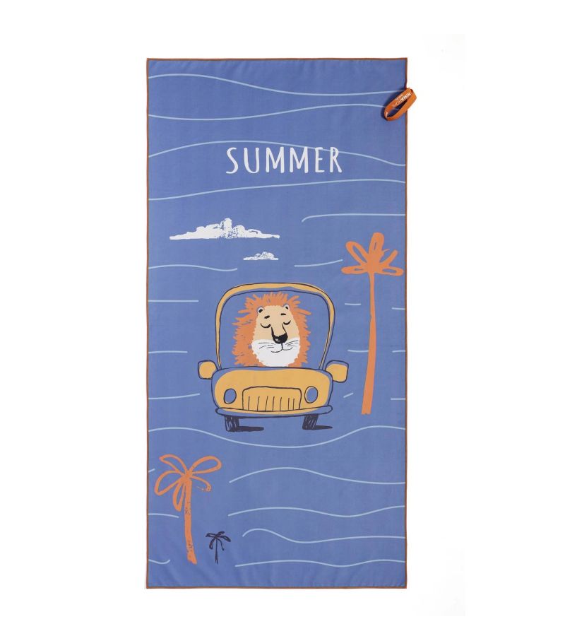 Πετσέτα θαλάσσης Microfiber 2 όψεων Lion Trip 70x140 34603