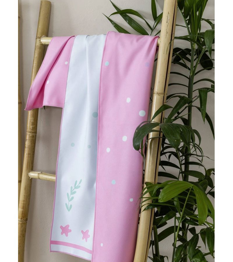 Πετσέτα θαλάσσης Microfiber 2 όψεων Nerida 70x140 34604