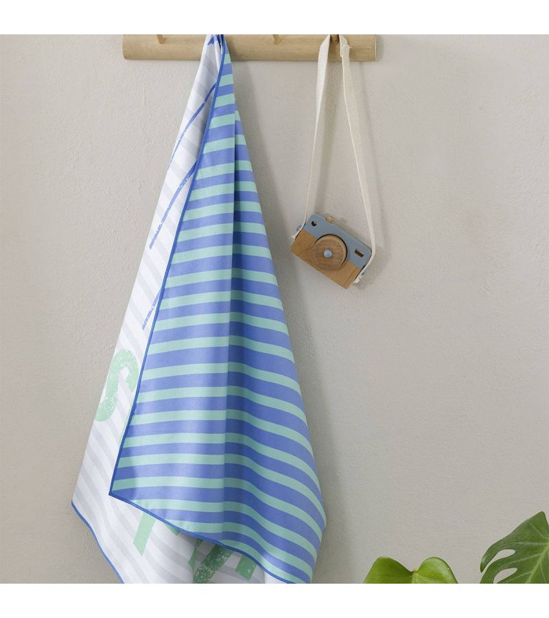 Πετσέτα θαλάσσης Microfiber 2 όψεων Surf 70x140 34605