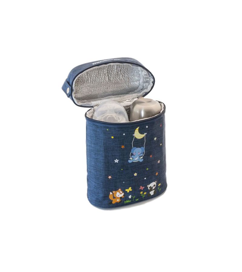 Διπλή ισοθερμική θήκη MINILAND Thermibags Double Denim
