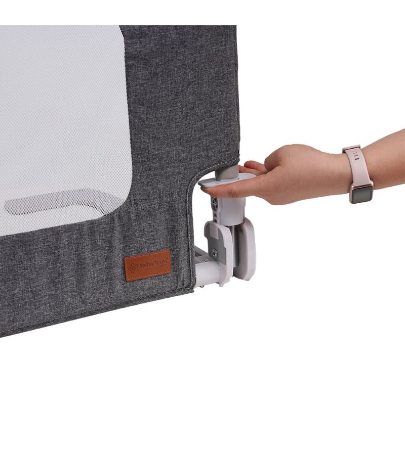 Προστατευτική μπάρα κρεβατιού 102 x 42 cm BEBE STARS Petrol 720-184