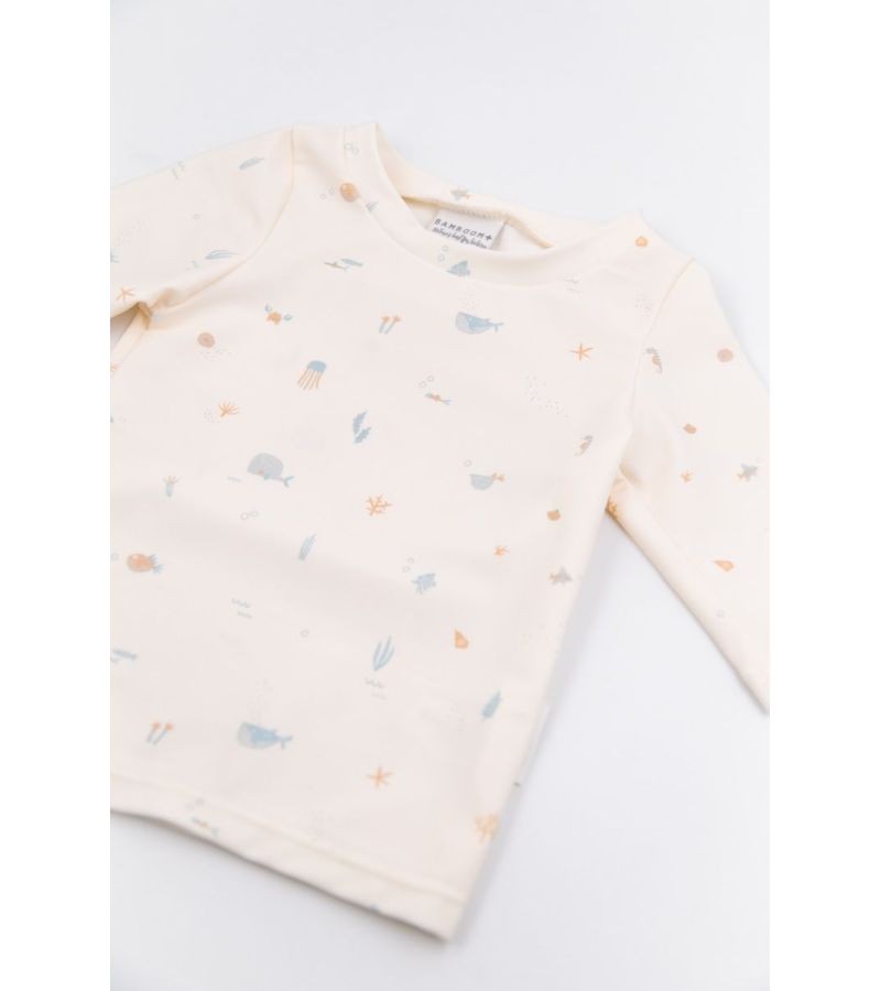 Μπλούζα με ηλιοπροστασία BAMBOOM Print Sealife 727-326
