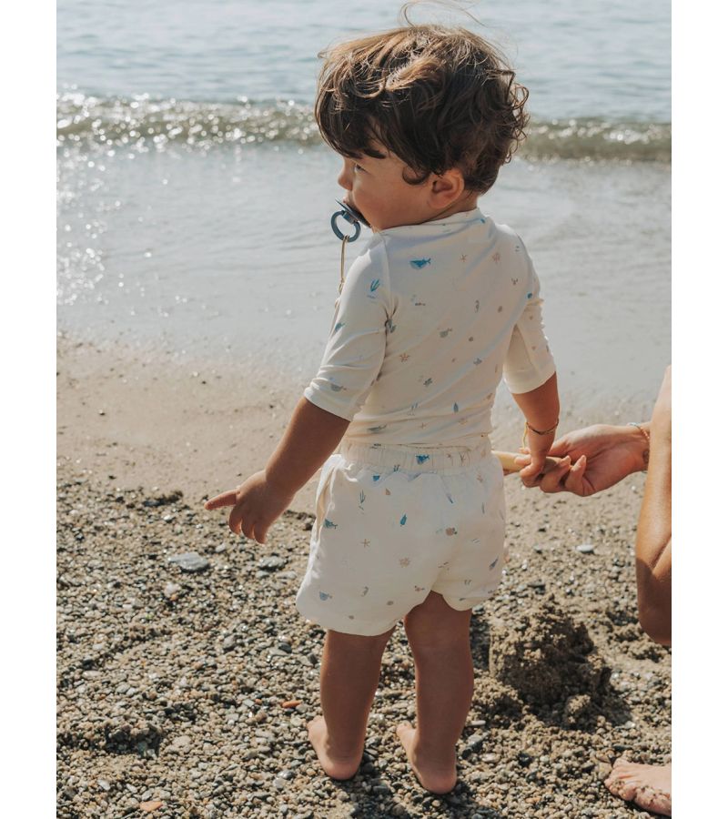 Μπλούζα με ηλιοπροστασία BAMBOOM Print Sealife 727-326