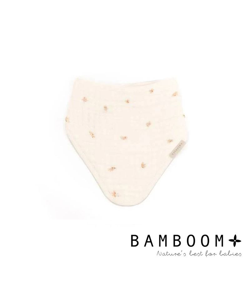 Σαλιάρα - μπαντάνα μουσελίνα BAMBOOM Olives Neutral 778-415