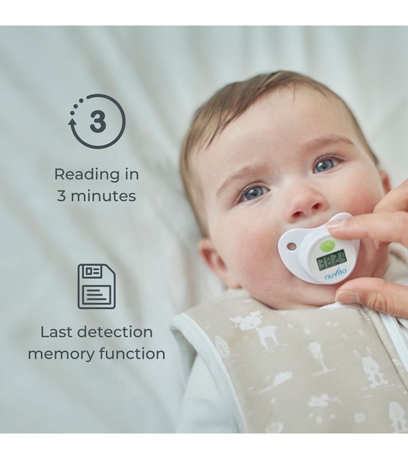 Πιπίλα με ψηφιακό θερμόμετρο NUVITA 2010 NU-IBTE0008