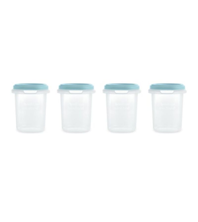 Σετ αποθήκευσης Set 4 Hermisized 250ml Ocean MINILAND ML89540