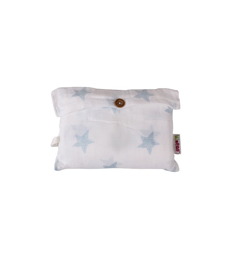 Μεγάλη μουσελίνα MINENE Mi Supersize Swaddling Muslin Blue Stars